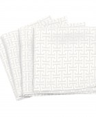 GREENWICH POLO CLUB ΣΕΤ ΠΕΤΣΕΤΕΣ ΦΑΓΗΤΟΥ 40Χ40 3006 WHITE Πετσέτες Kουζίνας