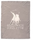 GREENWICH POLO CLUB ΚΟΥΒΕΡΤΑ FLEECE 160X220 3490 TAUPE Κουβέρτες Fleece Μονές