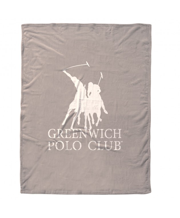 GREENWICH POLO CLUB ΚΟΥΒΕΡΤΑ FLEECE ΥΠΕΡΔΙΠΛH 3490 TAUPE 220Χ240 Κουβέρτες Fleece Υπέρδιπλες