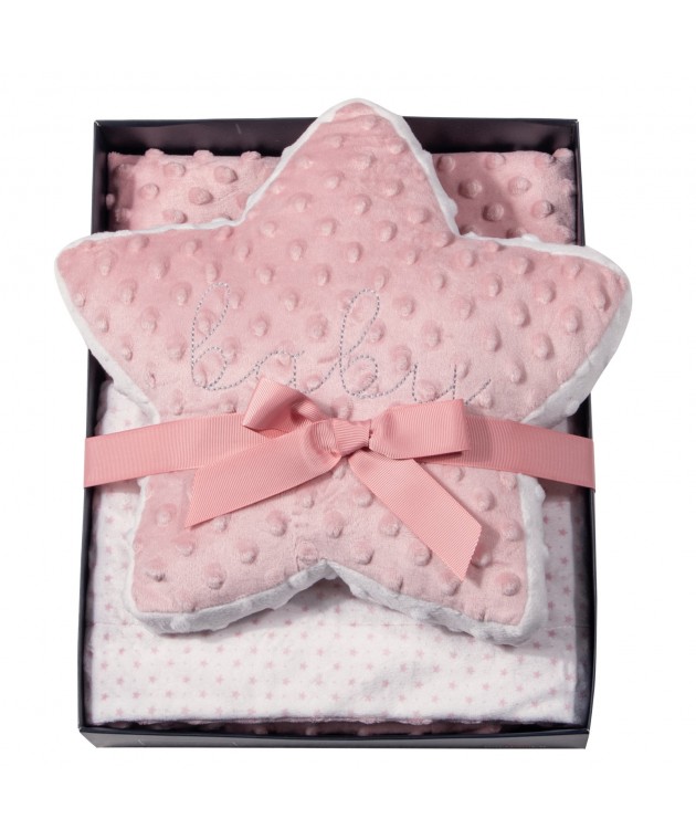 GREENWICH POLO CLUB ΚΟΥΒΕΡΤΑ FLEECE 75X100 ΒΑΒΥ 8847 PINK, WHITE Αγκαλιάς-Λίκνου