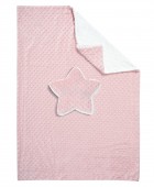 GREENWICH POLO CLUB ΚΟΥΒΕΡΤΑ FLEECE 75X100 ΒΑΒΥ 8847 PINK, WHITE Αγκαλιάς-Λίκνου
