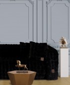 GREENWICH POLO CLUB ΡΙΧΤΑΡΙ 180Χ300 3938 BLACK Τριθέσιου