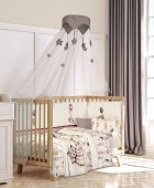 GREENWICH POLO CLUB ΚΟΥΒΕΡΤΑ FLEECE 110X150 ΒΑΒΥ 8850 CREAM, TAUPE, TERACOTTA Κούνιας