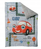 DAS KIDS ΚΟΥΒΕΡΤΟΠΑΠΛΩΜΑ 160Χ220 4923 GREY, RED Κουβερτοπαπλώματα