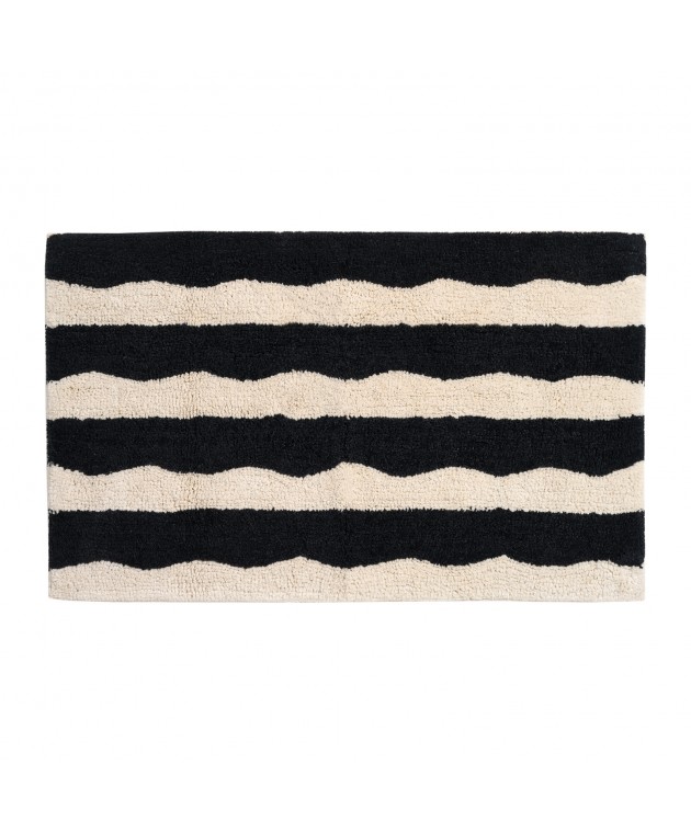 DAS HOME ΤΑΠΕΤΟ 50Χ80 0767 BLACK, IVORY Πατάκια Mπάνιου