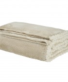 DAS HOME ΚΟΥΒΕΡΤΑ FLEECE 220Χ240 1187 BEIGE Κουβέρτες Fleece Υπέρδιπλες