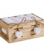 DAS HOME ΣΕΤ ΠΕΤΣΕΤΕΣ 4ΤΕΜΑΧΙΩΝ SOFT 4006 WHITE Σετ πετσέτες Mπάνιου
