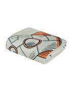 DAS BABY ΚΟΥΒΕΡΤΑ FLEECE 80X110 BABY FUN 4912 BLUE, GREY, ORANGE Αγκαλιάς-Λίκνου
