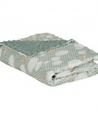DAS BABY ΚΟΥΒΕΡΤΑ FLEECE 75X100 RELAX 4901 MINT Αγκαλιάς-Λίκνου