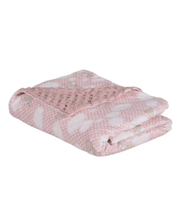 DAS BABY ΚΟΥΒΕΡΤΑ FLEECE 75X100 RELAX 4902 PINK ΝΕΕΣ ΑΦΙΞΕΙΣ
