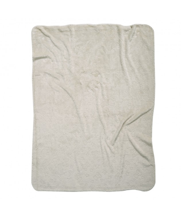 DAS BABY ΚΟΥΒΕΡΤΑ FLEECE 75X100 RELAX 4906 ECRU Αγκαλιάς-Λίκνου