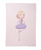 DAS BABY ΚΟΥΒΕΡΤΑ FLEECE 110Χ150 BABY FUN 4913 LILAC, PINK Κούνιας