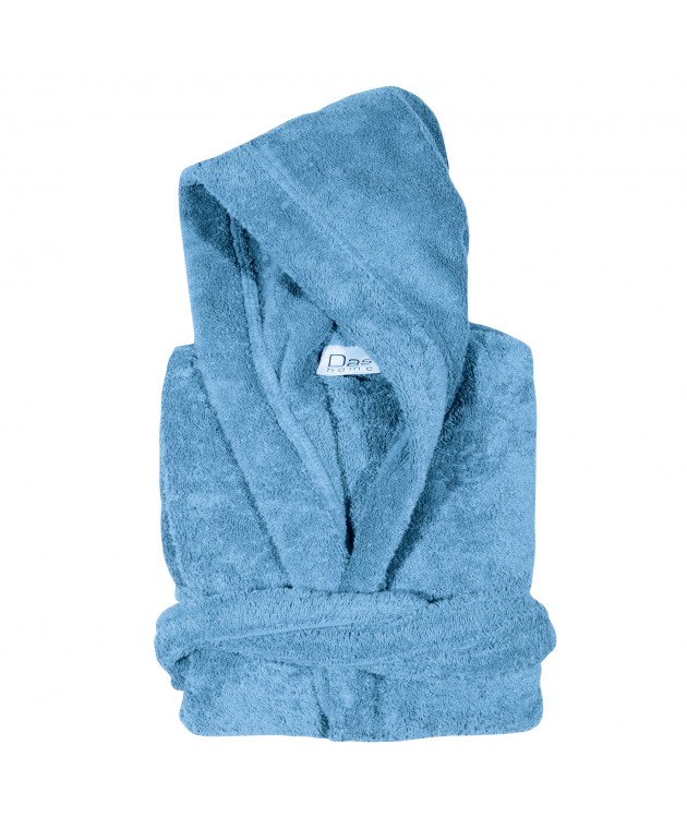 DAS KIDS ΜΠΟΥΡΝΟΥΖΙ ΝΟ.12 LIGHT BLUE CASUAL 5908 LIGHT BLUE Παιδικά Μπουρνούζια