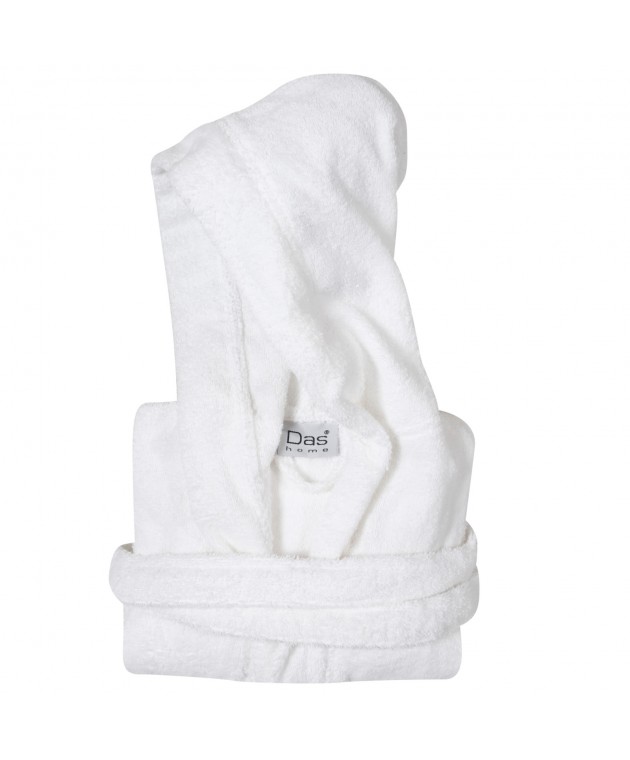 DAS KIDS ΜΠΟΥΡΝΟΥΖΙ ΝΟ.10 ARTIC WHITE CASUAL 5900 ARTIC WHITE Παιδικά Μπουρνούζια