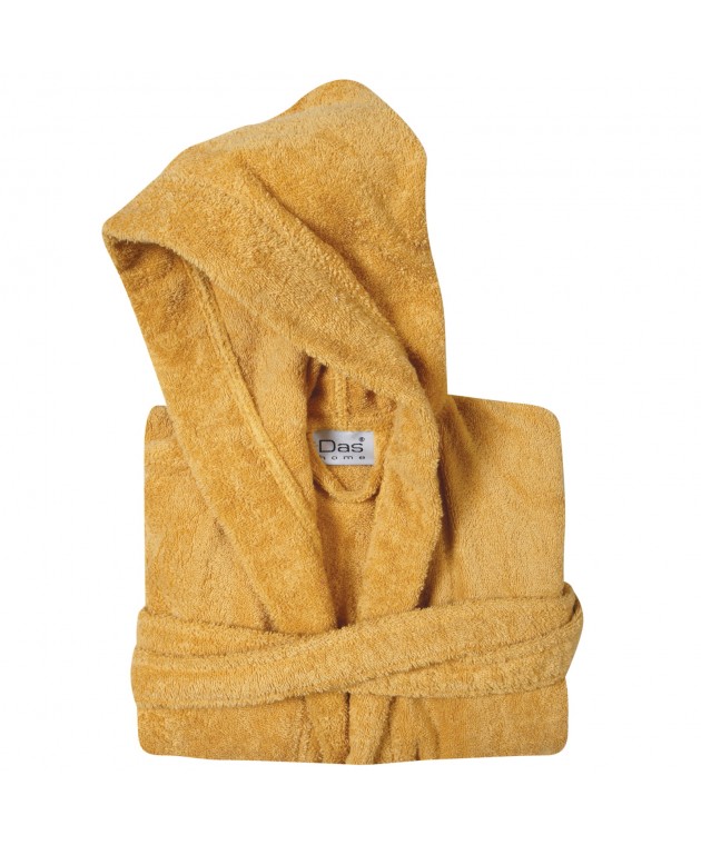 DAS KIDS ΜΠΟΥΡΝΟΥΖΙ ΝΟ.6 OCHRE CASUAL 5906 OCHRE Παιδικά Μπουρνούζια