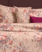 ΠΑΠΛΩΜΑΤΟΘΗΚΗ ΦΑΝΕΛΕΝΙΑ ΜΟΝΗ PEONIA ROSE (165X245) Παπλωματοθήκες  Μονές Φανελένιες