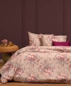 ΠΑΠΛΩΜΑΤΟΘΗΚΗ ΦΑΝΕΛΕΝΙΑ ΜΟΝΗ PEONIA ROSE (165X245) Παπλωματοθήκες  Μονές Φανελένιες