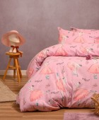 ΣΕΤ ΣΕΝΤΟΝΙΑ ΦΑΝΕΛΕΝΙΑ ΜΟΝΑ BALLET PINK (170X260) WINTER LINE KIDS Παιδικά Σεντόνια Φανελένια