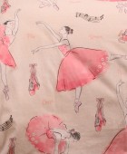 ΠΑΠΛΩΜΑΤΟΘΗΚΗ ΦΑΝΕΛΕΝΙΑ ΜΟΝΗ BALLET ECRU (165X245) WINTER LINE KIDS Παιδικές Παπλωματοθήκες