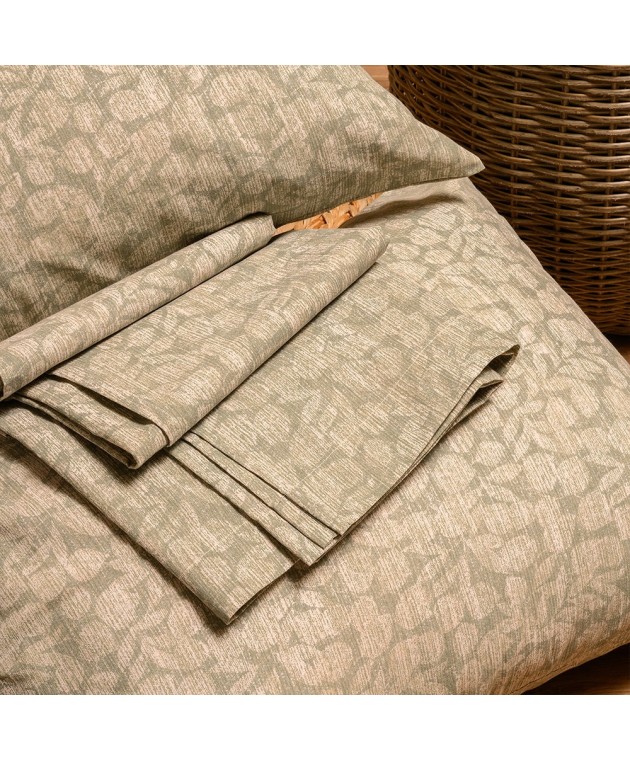 ΣΕΝΤΟΝΙ (ΣΕΤ 2 ΤΕΜ.) 120Χ200+32 WANG OLIVE CASUAL LINE MINI Ημίδιπλα