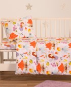 ΣΕΤ ΣΕΝΤΟΝΙΑ ΚΟΥΝΙΑΣ MAGIC PEACH BABY LINE (120X170) Βρεφικά Σεντόνια