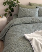 Σετ Παπλωματοθήκη Υπέρδιπλη Flannel Beauty 240x250 FB0226 Παπλωματοθήκες Υπέρδιπλες Φανελένιες