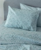 Σετ Παπλωματοθήκη Μονή Flannel Beauty 170x250 FB0232 Παπλωματοθήκες  Μονές Φανελένιες