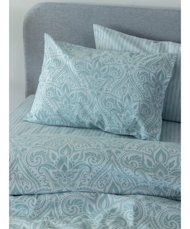 Σετ Παπλωματοθήκη Μονή Flannel Beauty 170x250 FB0232 Παπλωματοθήκες  Μονές Φανελένιες
