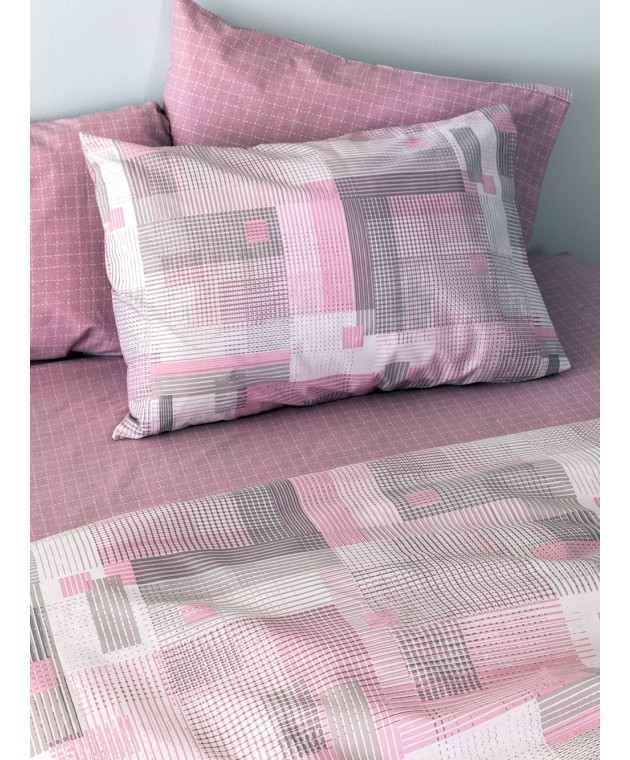 Σετ Παπλωματοθήκη Υπέρδιπλη Fashion Life 240x250 FL6252 Παπλωματοθήκες Υπέρδιπλες