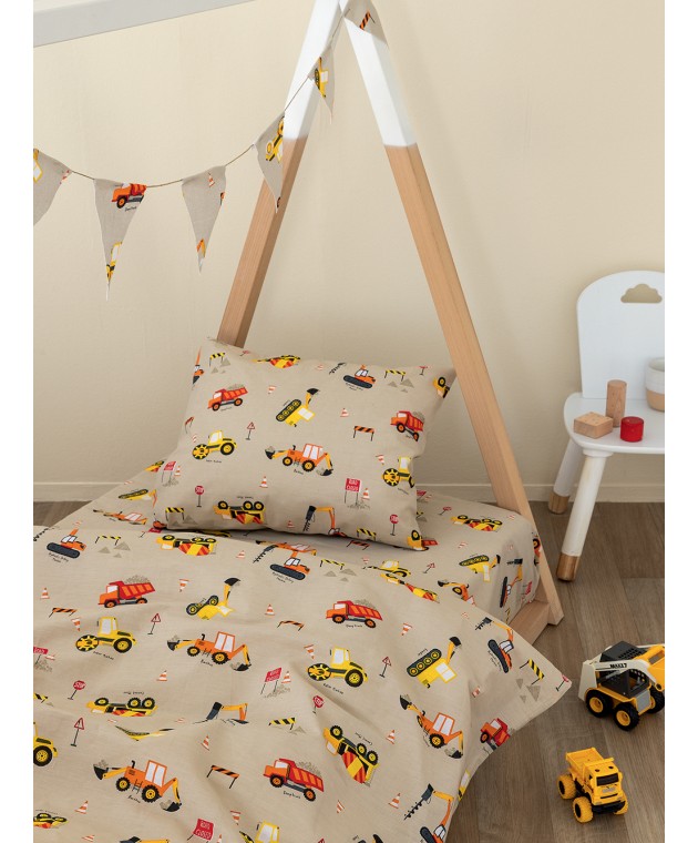 Ζεύγος Μαξιλαροθήκες My Kingdom 52x72 MK761 Παιδικές Μαξιλαροθήκες