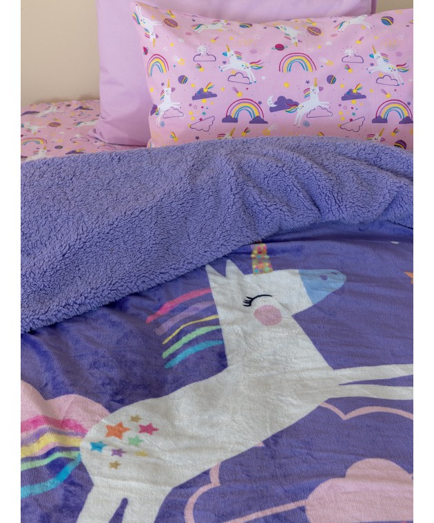 Κουβερτα Μονή 160x220 SW102 Κουβέρτες Fleece