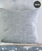 Διακοσμητική μαξιλαροθήκη (40Χ40) KEVYA ΓΚΡΙ, RYTHMOS HOME Μαξιλαροθήκες