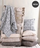 Ριχτάρι τριθέσιου (180Χ280) XAVIERA ECRU, RYTHMOS HOME  Ριχτάρια