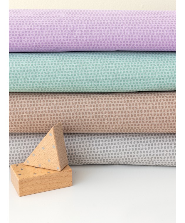 Σεντόνι Κούνιας 130x170 TOTEM MINT Χωρίς Λάστιχο 