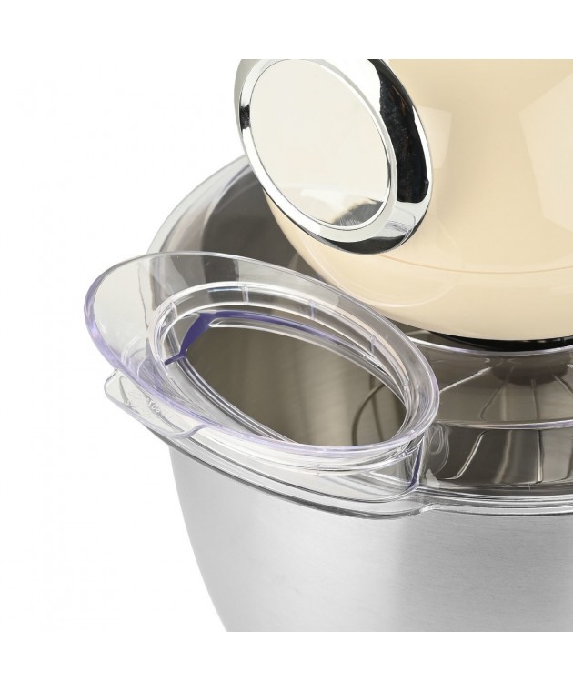 ESTIA ΚΟΥΖΙΝΟΜΗΧΑΝΗ RETRO EPOQUE 1000w ΜΕ ΚΑΔΟ 5lt ΚΡΕΜ Μπλέντερ-Πολυκόφτες