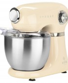 ESTIA ΚΟΥΖΙΝΟΜΗΧΑΝΗ RETRO EPOQUE 1000w ΜΕ ΚΑΔΟ 5lt ΚΡΕΜ Μπλέντερ-Πολυκόφτες