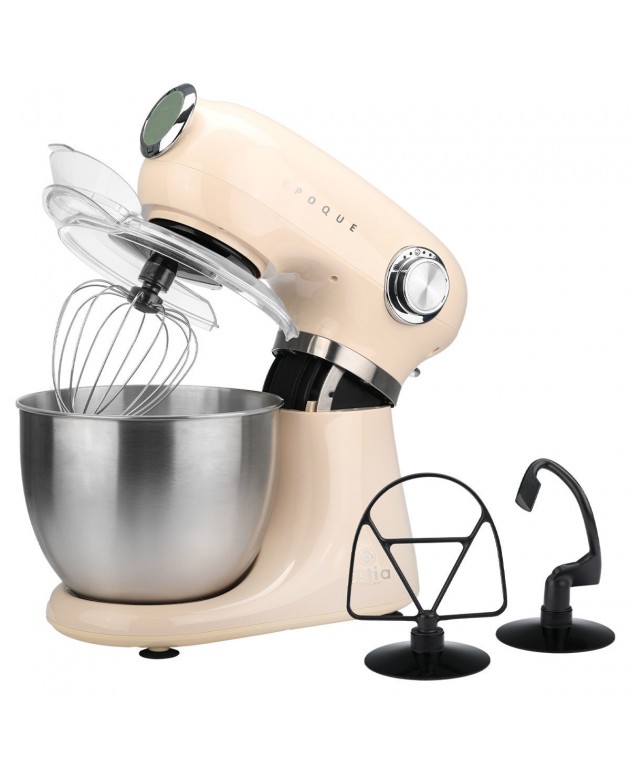 ESTIA ΚΟΥΖΙΝΟΜΗΧΑΝΗ RETRO EPOQUE 1000w ΜΕ ΚΑΔΟ 5lt ΚΡΕΜ Μπλέντερ-Πολυκόφτες