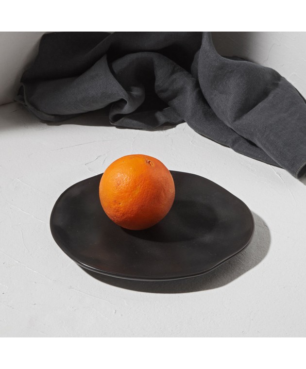 ESTIA ΠΙΑΤΟ ΡΗΧΟ MARE STONEWARE 22cm MIDNIGHT Πιάτα Φρούτου