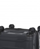 Βαλίτσα Μεγάλη με προέκταση Amber Ανθρακί AM1014 75 x 49 x 29-34 cm Μεγάλες