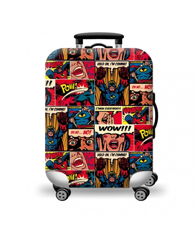Κάλυμμα Βαλίτσας Large AMBER Action Comic AM307-03 Παιδικό