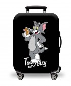 Κάλυμμα Βαλίτσας Large AMBER Black Tom and Jerry AM765-03 Παιδικό
