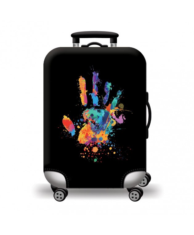 Κάλυμμα Βαλίτσας Large AMBER Hand Palm Print AM506-03 Πετσέτες Θαλάσσης Ενηλίκων