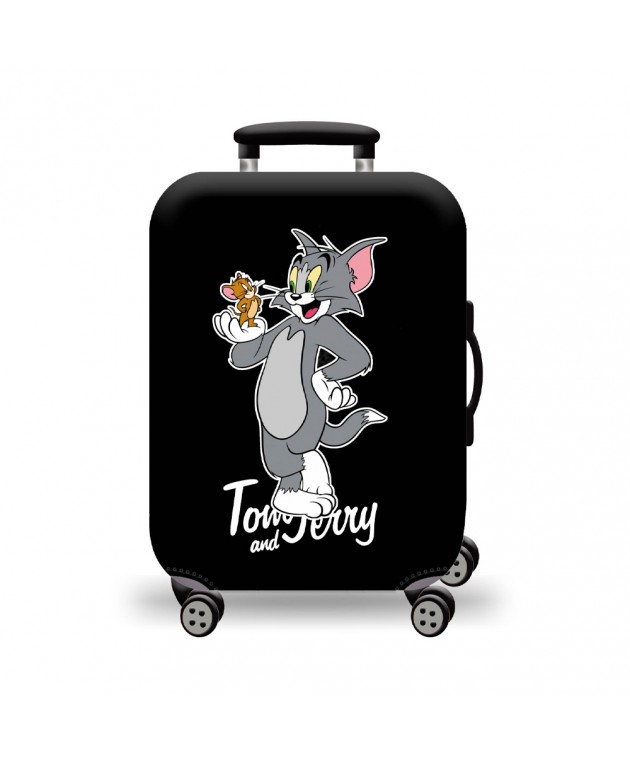 Κάλυμμα Βαλίτσας Medium AMBER Black Tom and Jerry AM765-02 Παιδικό
