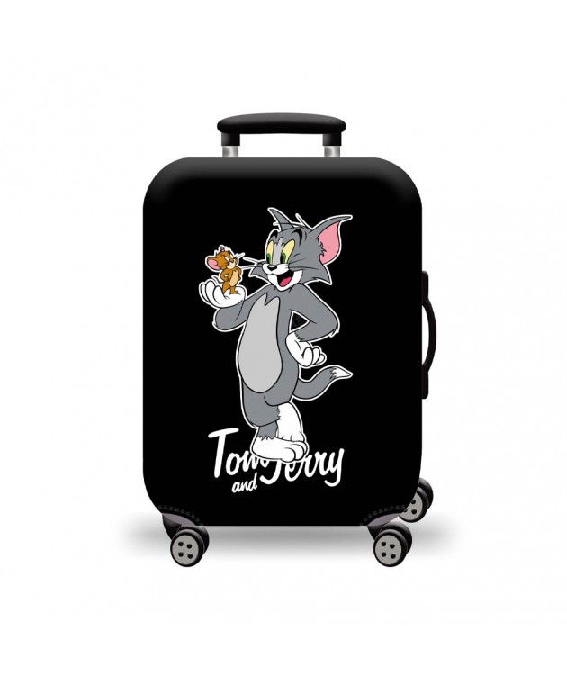 Κάλυμμα Βαλίτσας Small AMBER Black Tom and Jerry AM765-01 Παιδικό