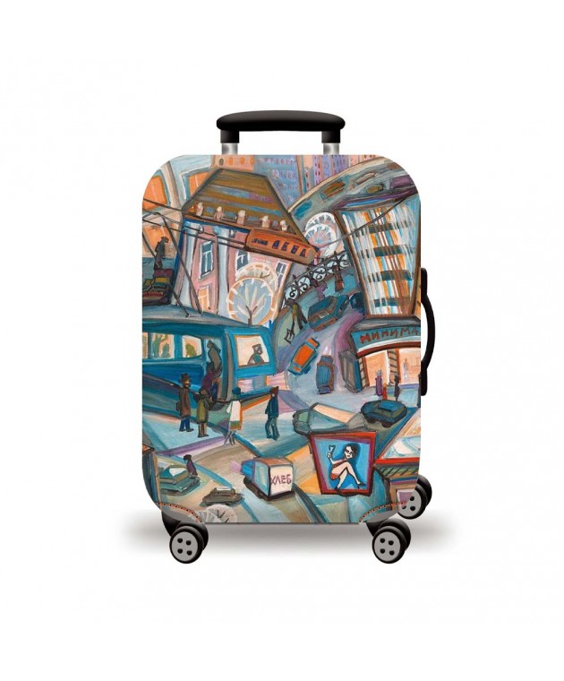 Κάλυμμα Βαλίτσας Small AMBER City AM696-01 Ενηλίκων