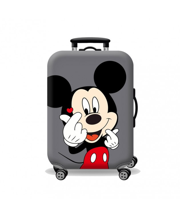 Κάλυμμα Βαλίτσας Small AMBER Mickey Heart AM462-01 Παιδικό