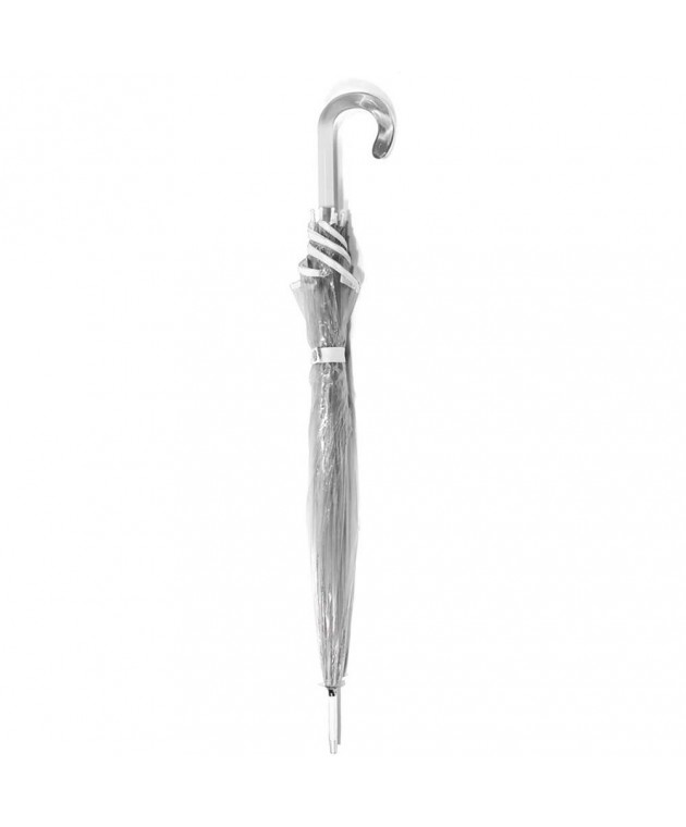 Ομπρέλα Χειροκίνητη Μπαστούνι BENZI Λευκή PA060 ΟΜΠΡΕΛΕΣ