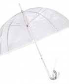 Ομπρέλα Χειροκίνητη Μπαστούνι BENZI Λευκή PA060 ΟΜΠΡΕΛΕΣ