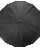 Ομπρέλα Χειροκίνητη Μπαστούνι BENZI Μαύρο Stripes PA108 ΟΜΠΡΕΛΕΣ