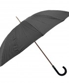 Ομπρέλα Χειροκίνητη Μπαστούνι BENZI Μαύρο Stripes PA108 ΟΜΠΡΕΛΕΣ